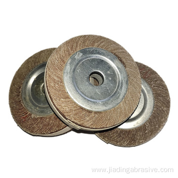 abrasive chucking flap wheel for grinding metal marble